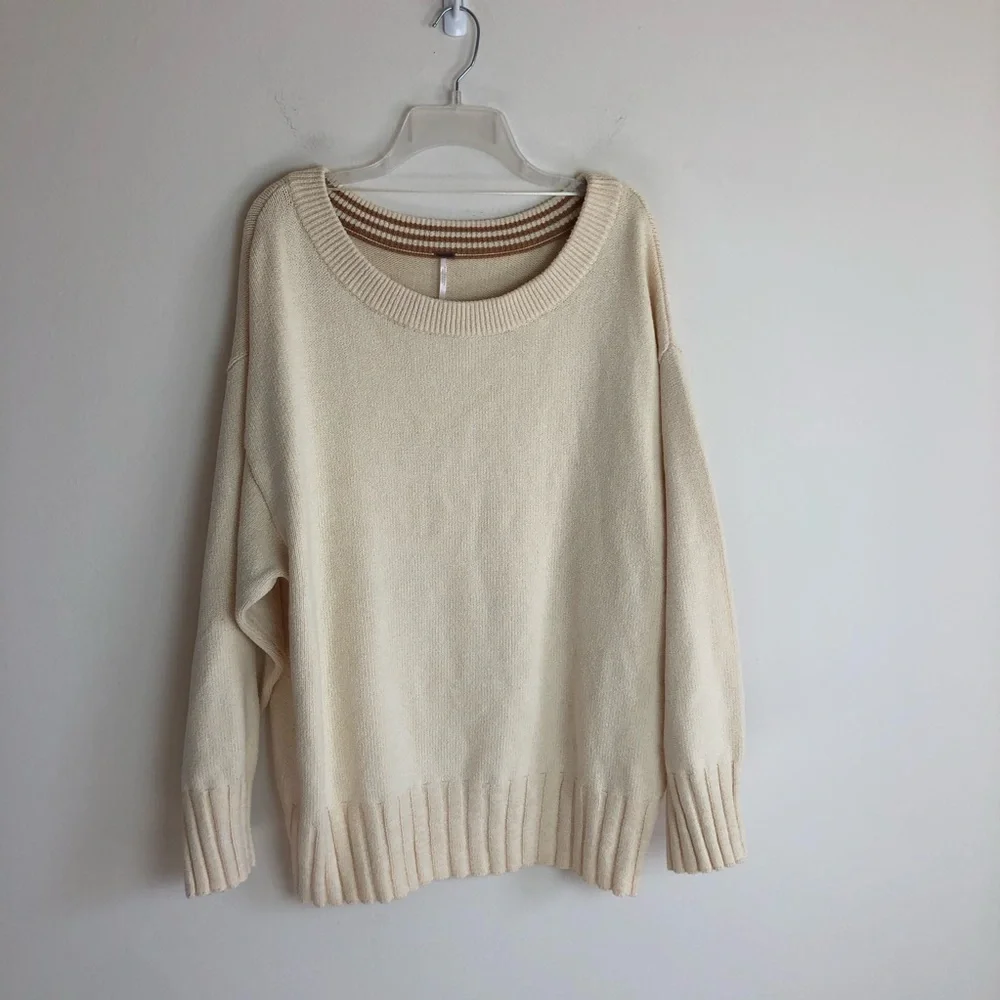 NWT Free People Street Fair Tunic Sweater - Picture 4 of 10